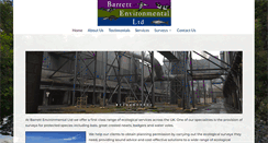 Desktop Screenshot of barrettenvironmental.co.uk